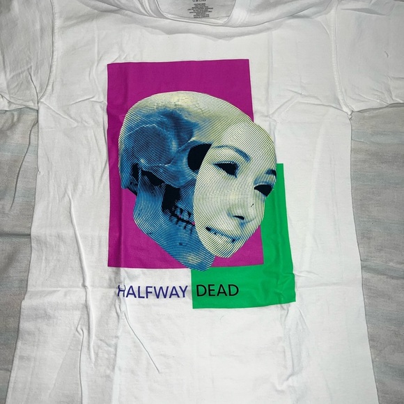 Half Way Dead T-shirt bundle 2 shirts. size: Medium - Picture 4 of 5